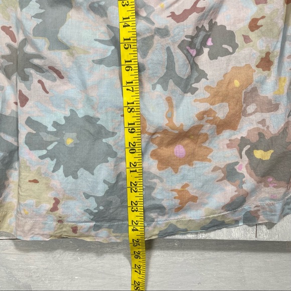 Odillé Anthropologie Raglan Sleeve Foliage Print Top - Picture 11 of 12